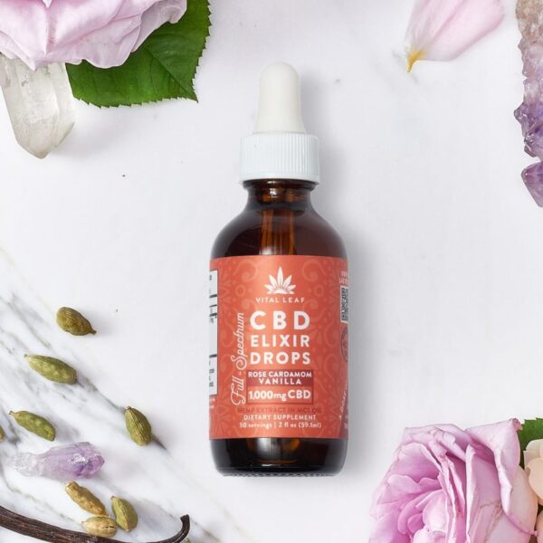 Double Strength CBD Elixir Drops Tincture